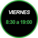 VIERNES - 8:30 A 19:00